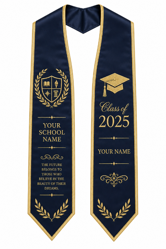 Custom Graduation Stole
